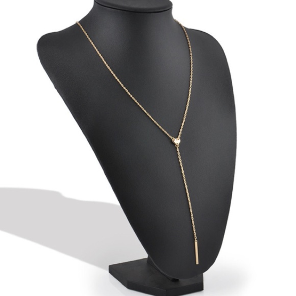 HEART BACK NECKLACE - Picture 4 of 4